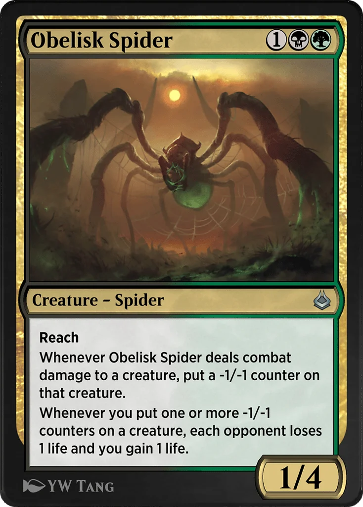 Obelisk Spider · Amonkhet Remastered