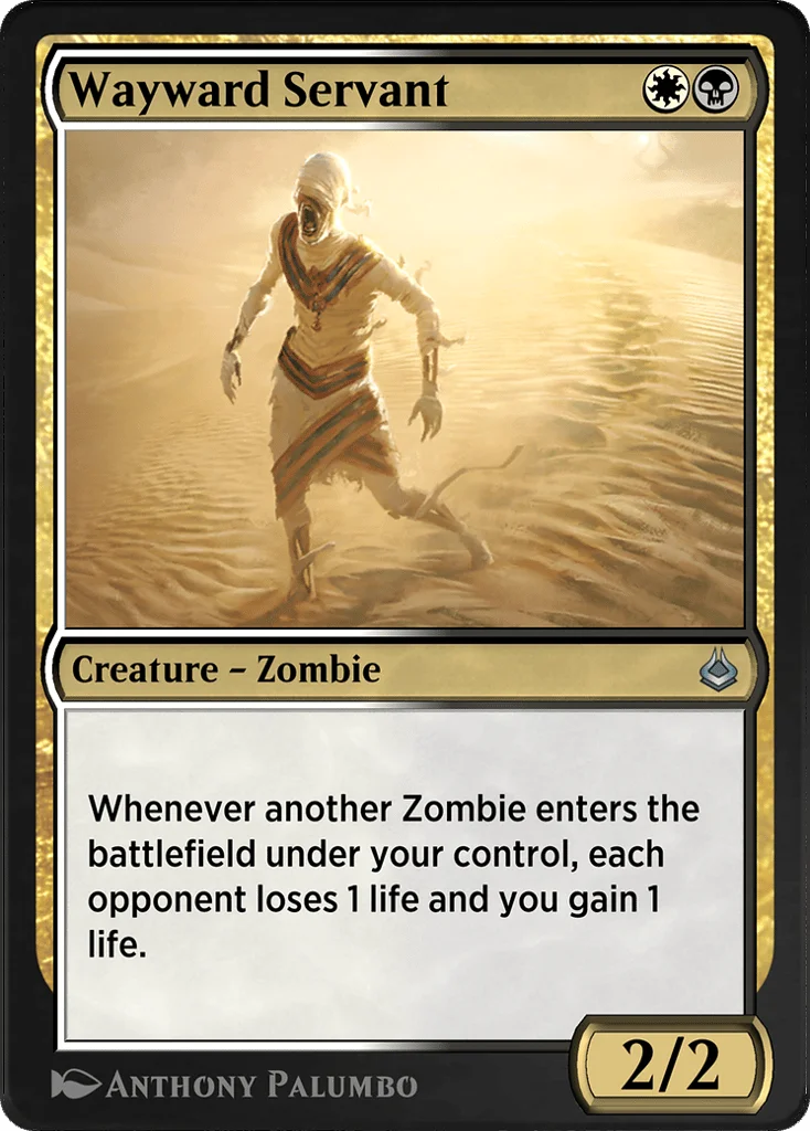 Wayward Servant · Amonkhet Remastered