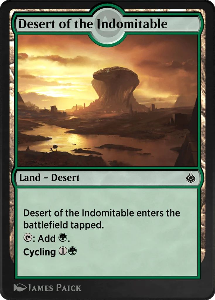 Desert of the Indomitable · Amonkhet Remastered