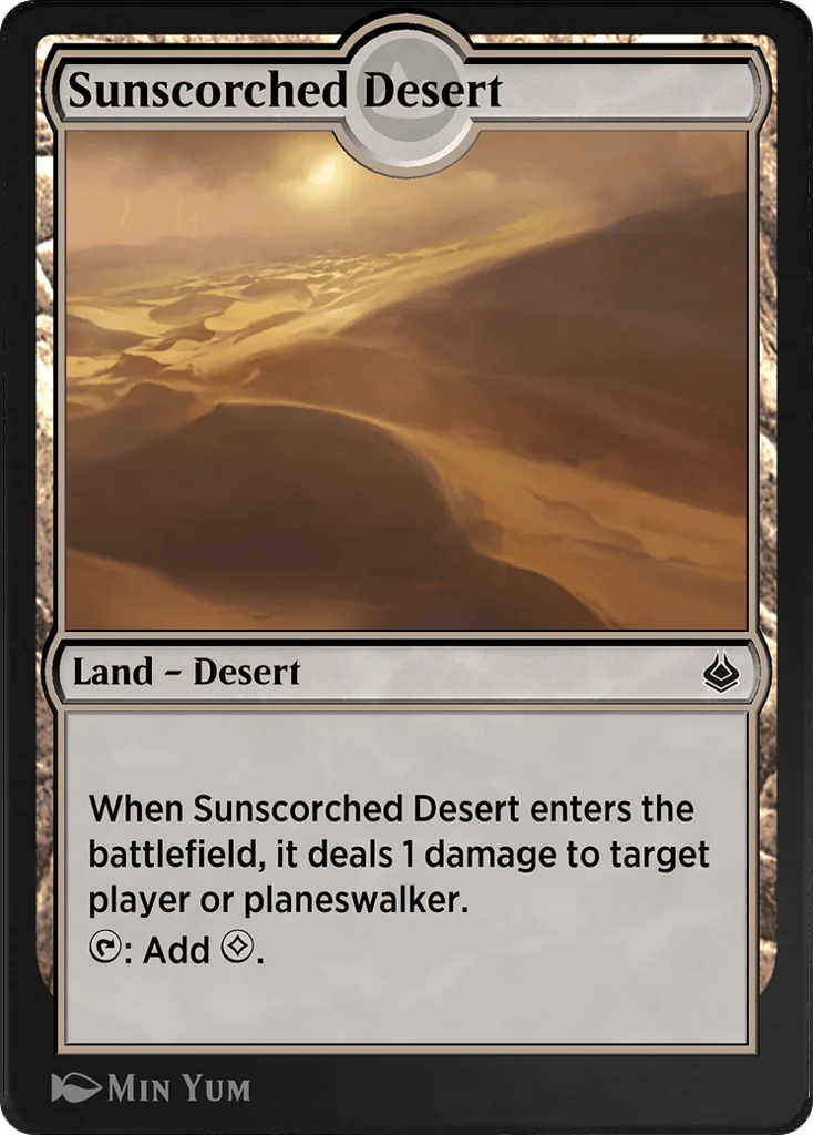 Sunscorched Desert · Amonkhet Remastered