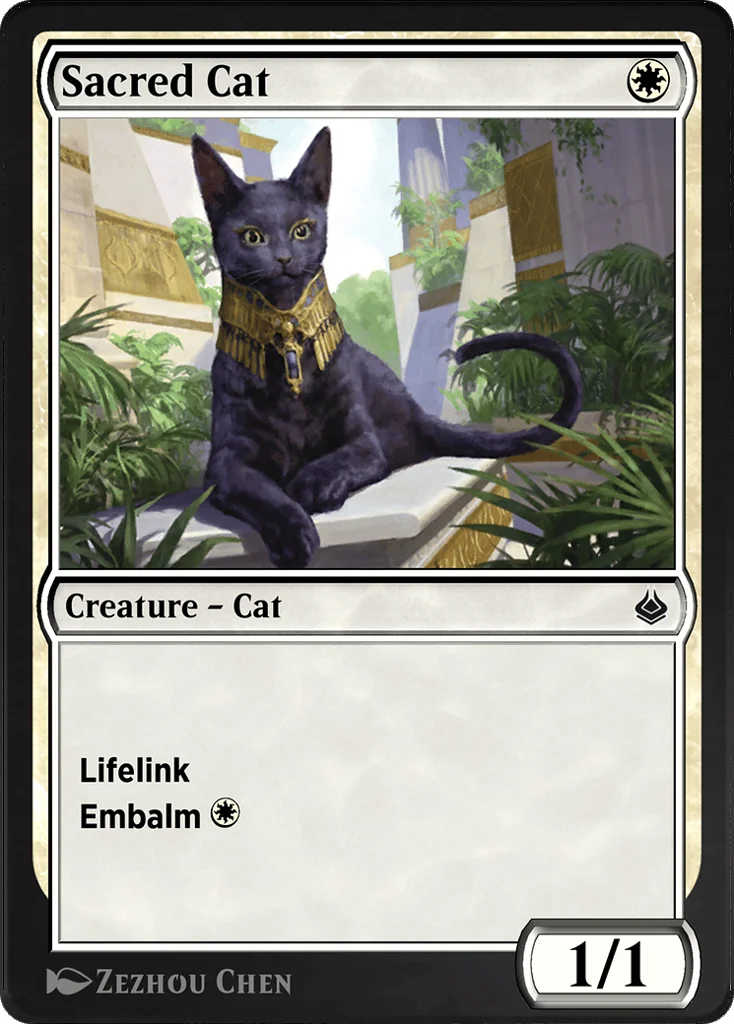 Sacred Cat · Amonkhet Remastered