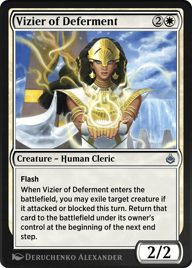 Vizier of Deferment · Amonkhet Remastered