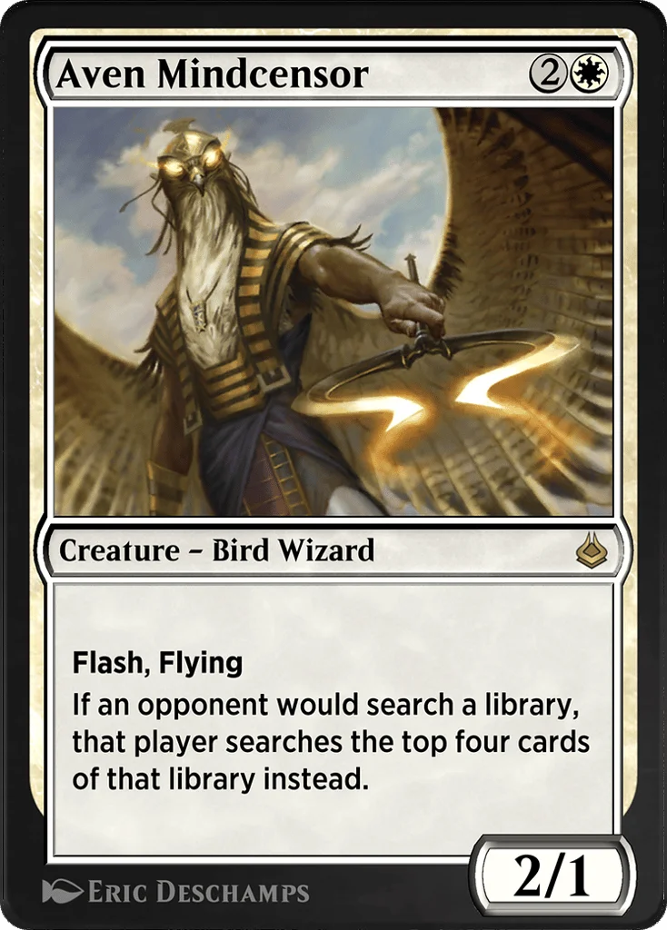 Aven Mindcensor · Amonkhet Remastered