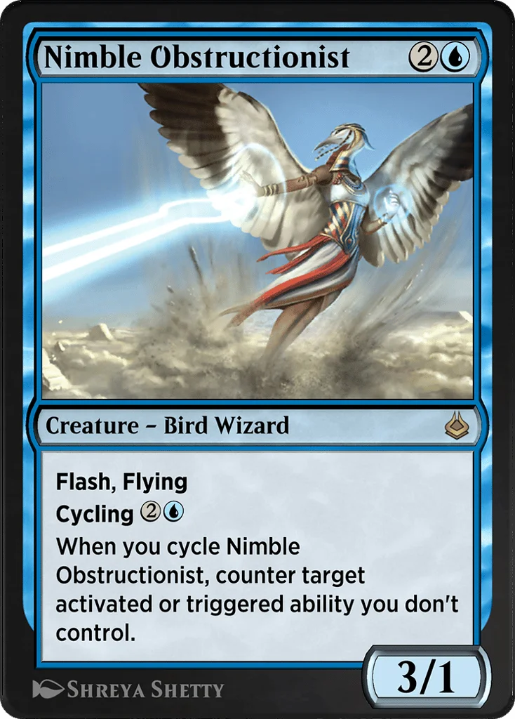 Nimble Obstructionist · Amonkhet Remastered