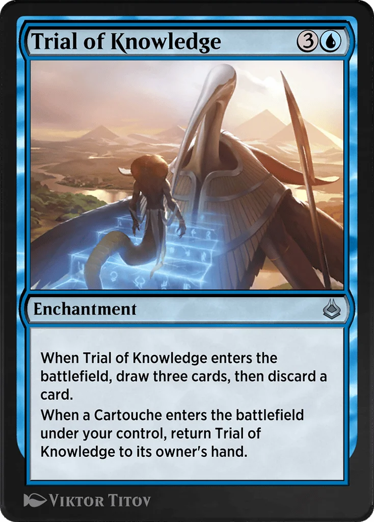 Trial of Knowledge · Amonkhet Remastered