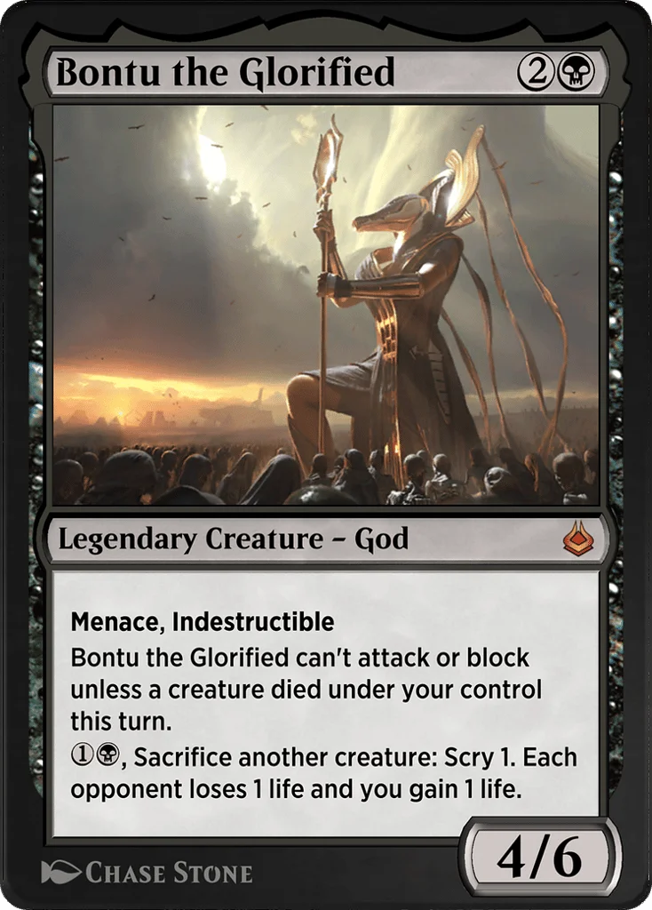 Bontu the Glorified · Amonkhet Remastered