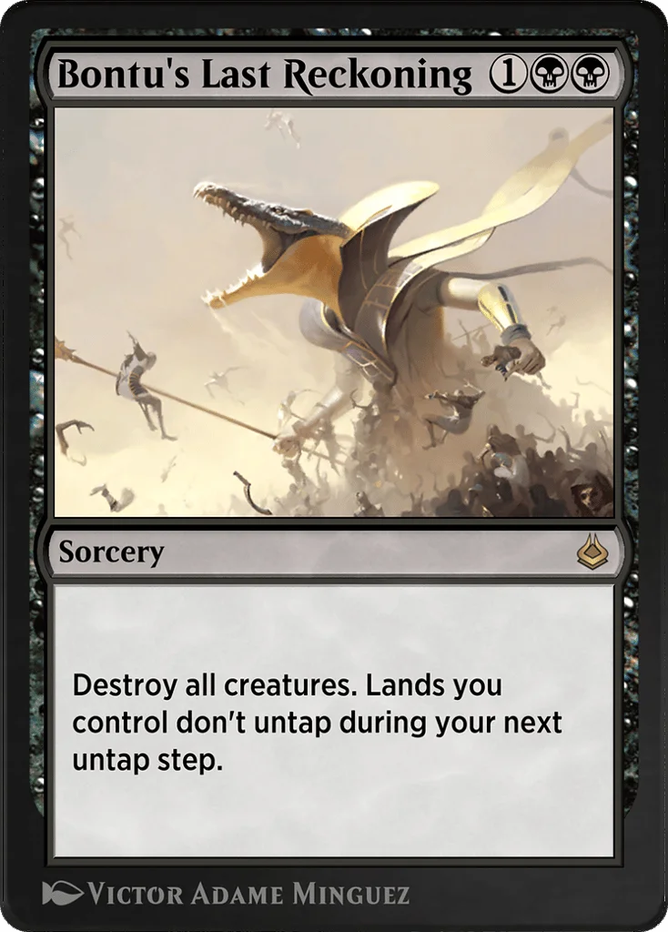 Bontu's Last Reckoning · Amonkhet Remastered