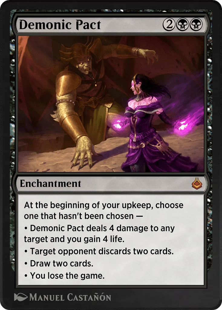 Demonic Pact · Amonkhet Remastered