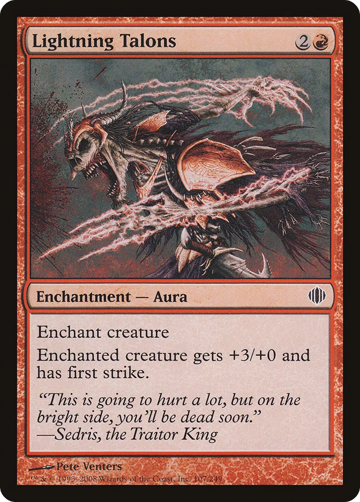 Lightning Talons · Shards of Alara