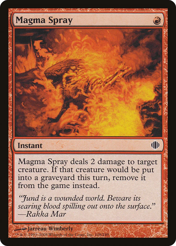 Magma Spray · Shards of Alara
