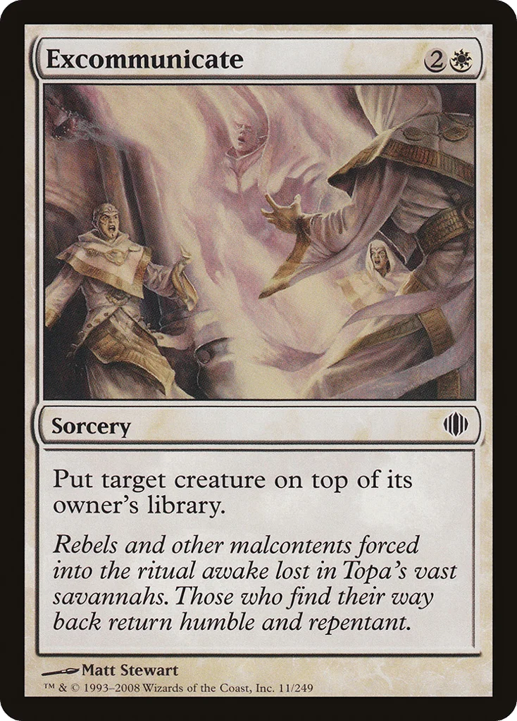 Excommunicate · Shards of Alara