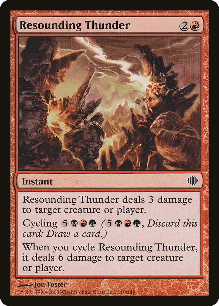 Resounding Thunder · Shards of Alara
