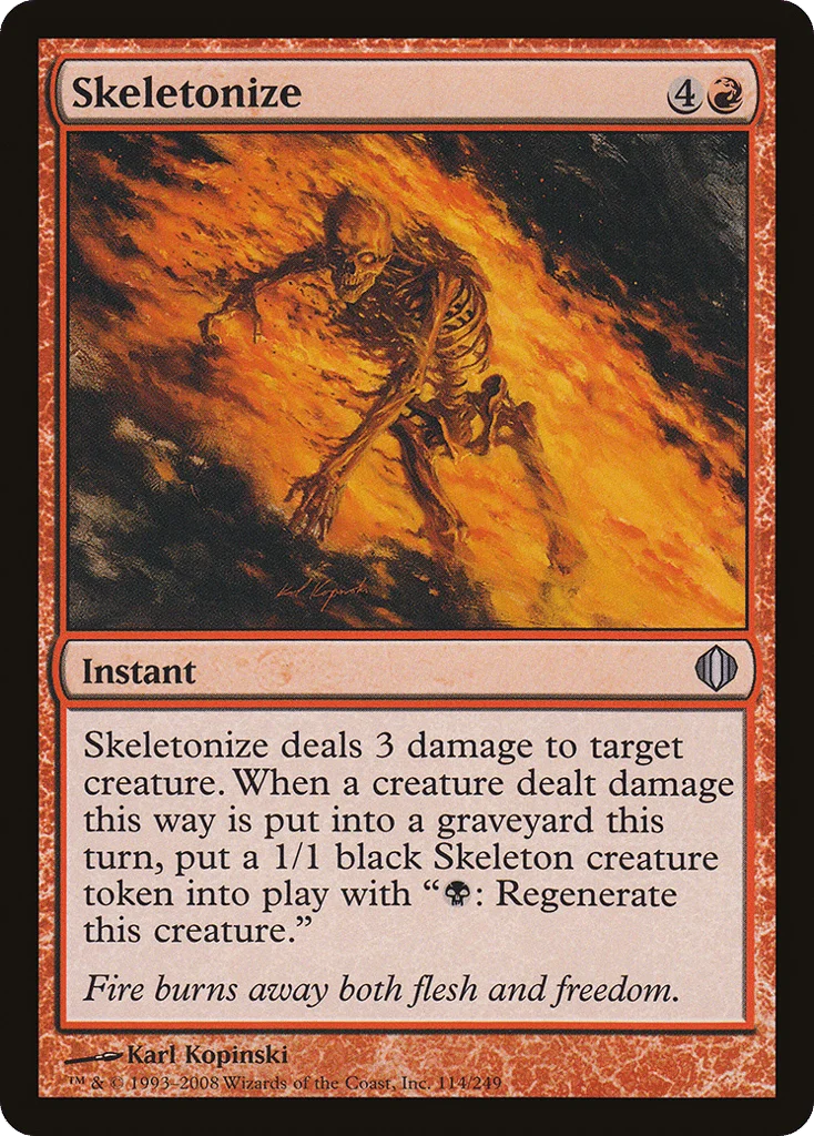 Skeletonize · Shards of Alara