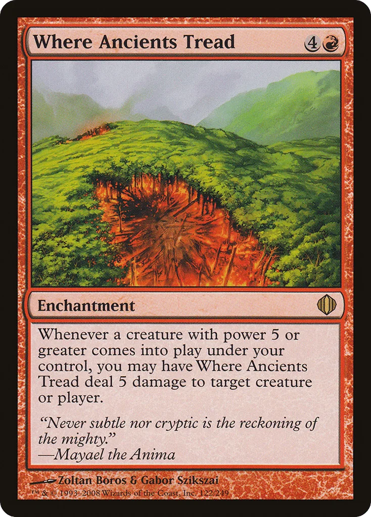 Where Ancients Tread · Shards of Alara