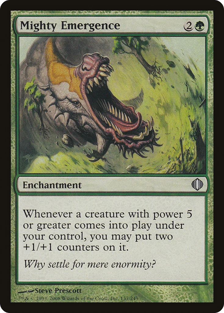 Mighty Emergence · Shards of Alara