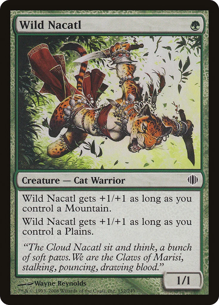 Wild Nacatl · Shards of Alara