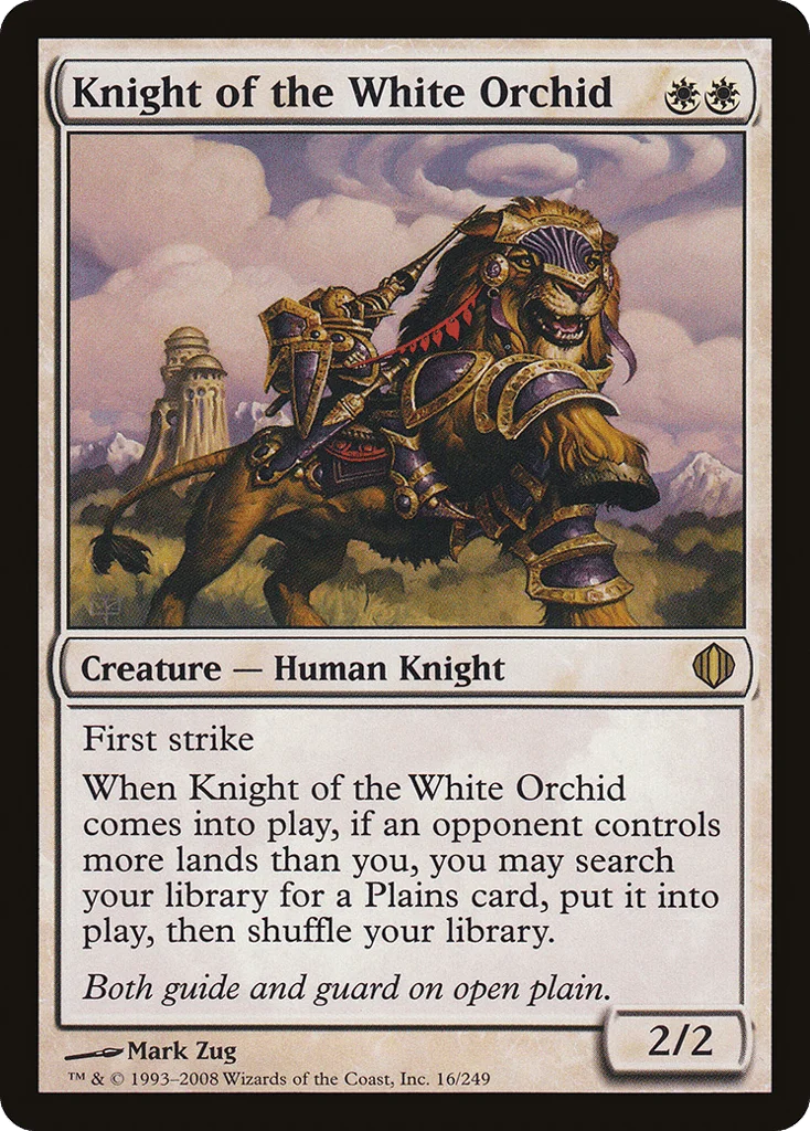 Knight of the White Orchid · Shards of Alara