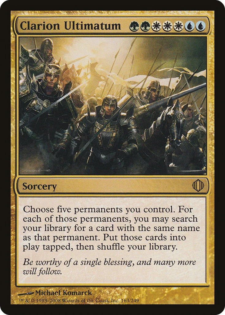 Clarion Ultimatum · Shards of Alara