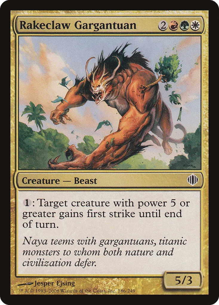 Rakeclaw Gargantuan · Shards of Alara