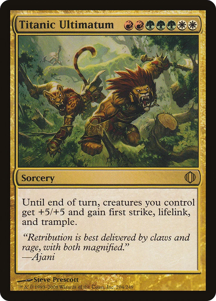 Titanic Ultimatum · Shards of Alara