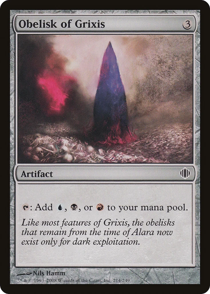 Obelisk of Grixis · Shards of Alara