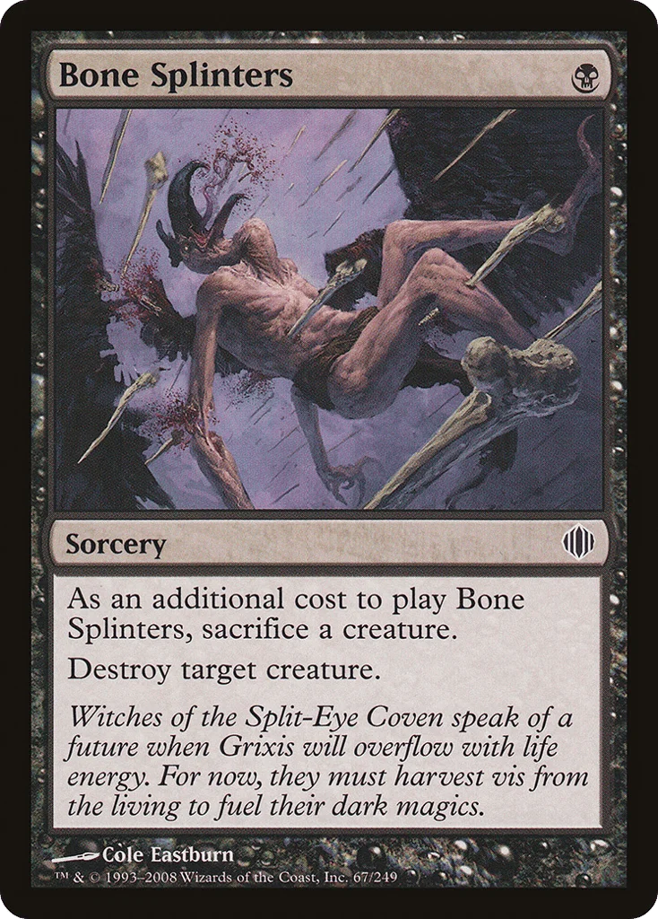 Bone Splinters · Shards of Alara