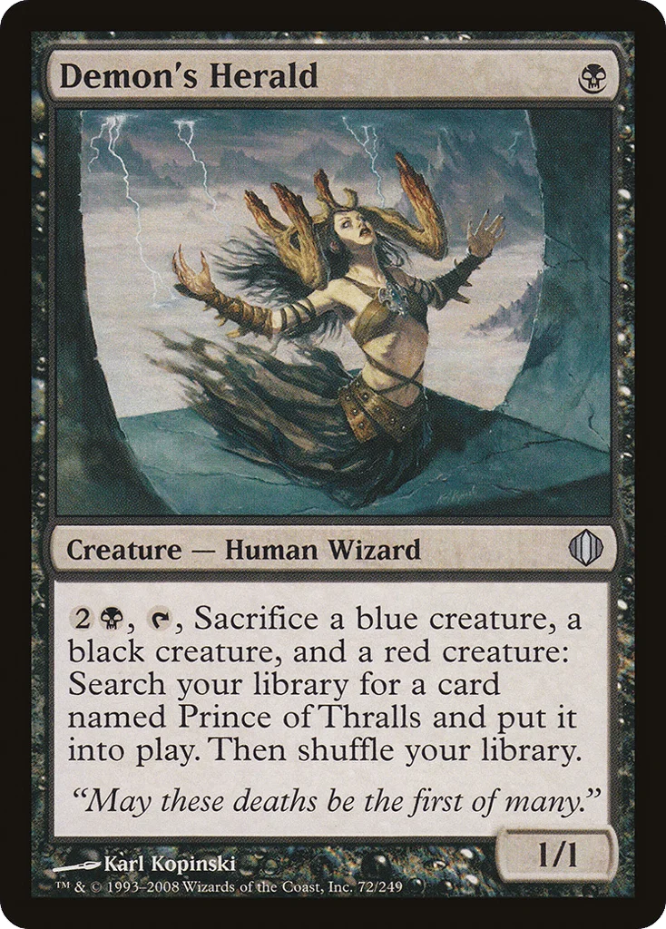 Demon's Herald · Shards of Alara