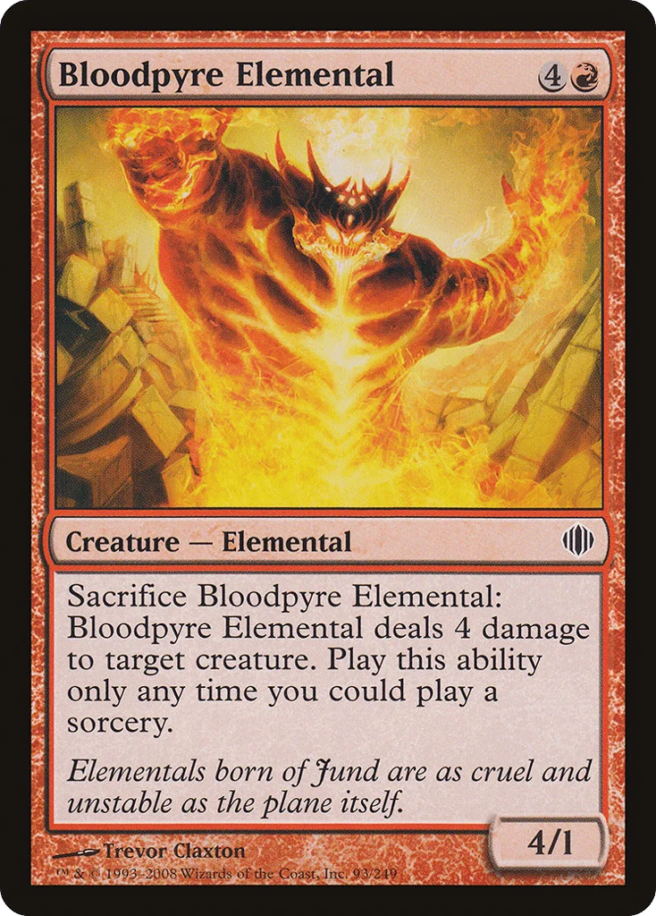 Bloodpyre Elemental · Shards of Alara