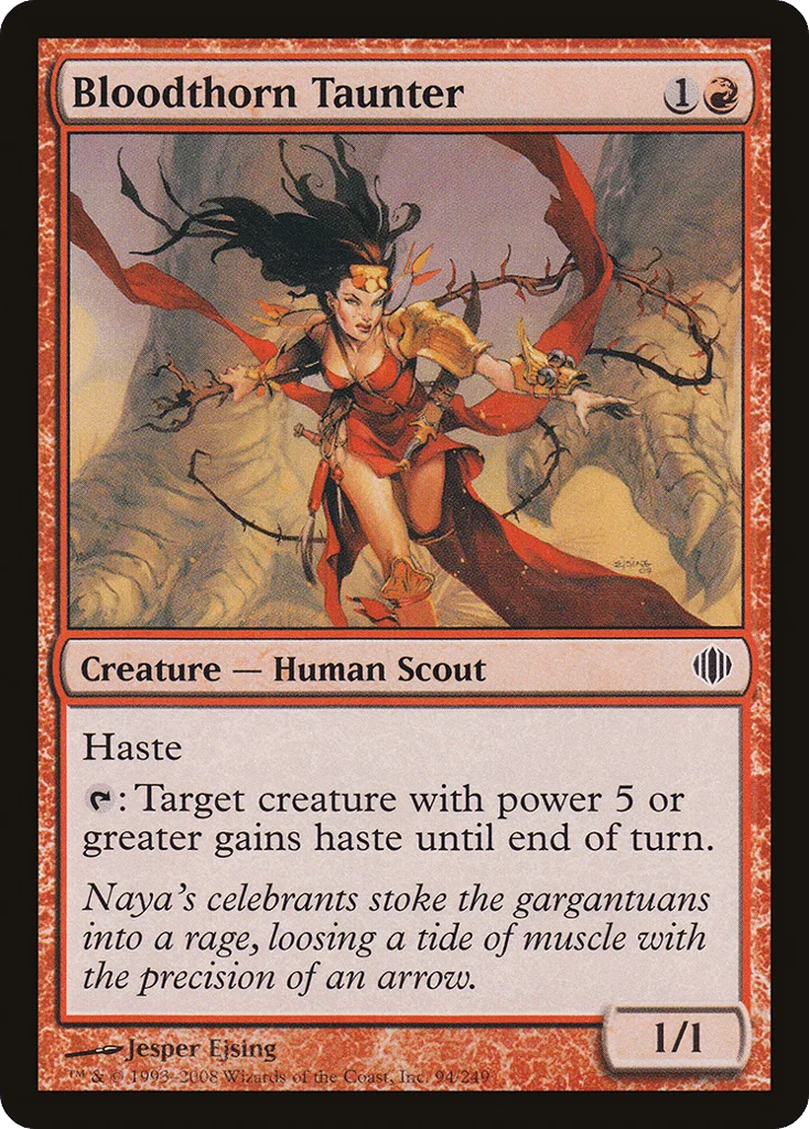 Bloodthorn Taunter · Shards of Alara