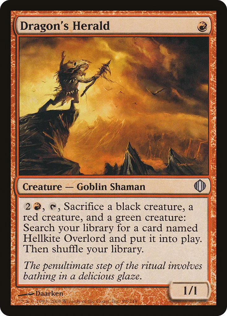 Dragon's Herald · Shards of Alara