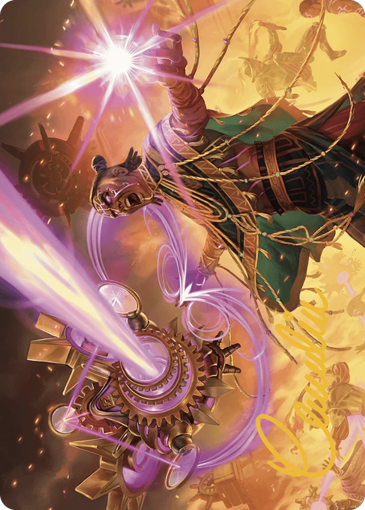 Cosmium Blast · The Lost Caverns of Ixalan Art Series