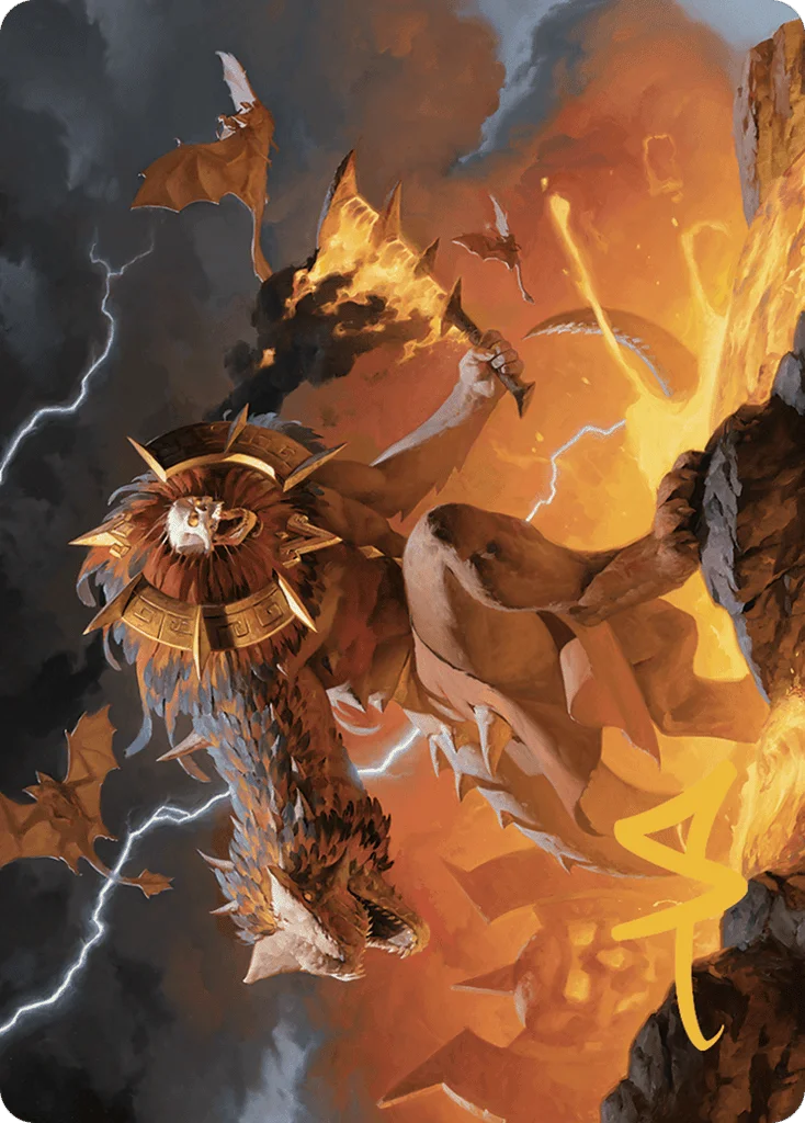 Ojer Axonil, Deepest Might · The Lost Caverns of Ixalan Art Series