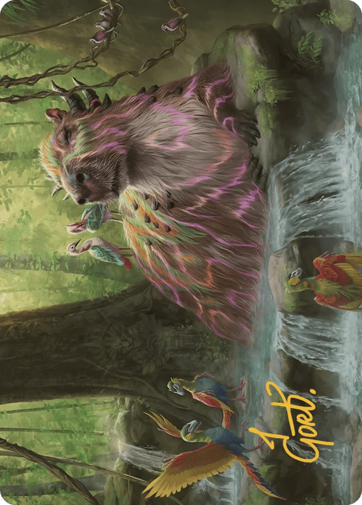 Basking Capybara · The Lost Caverns of Ixalan Art Series