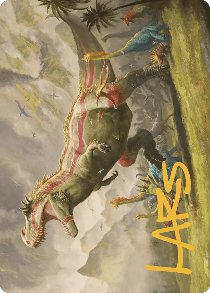 Ghalta, Stampede Tyrant · The Lost Caverns of Ixalan Art Series