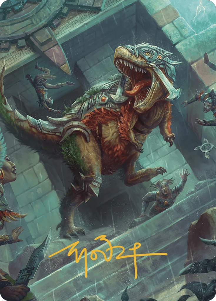 Carnage Tyrant · The Lost Caverns of Ixalan Art Series