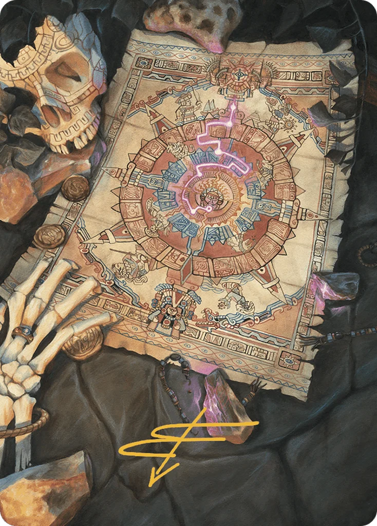 Map · The Lost Caverns of Ixalan Art Series