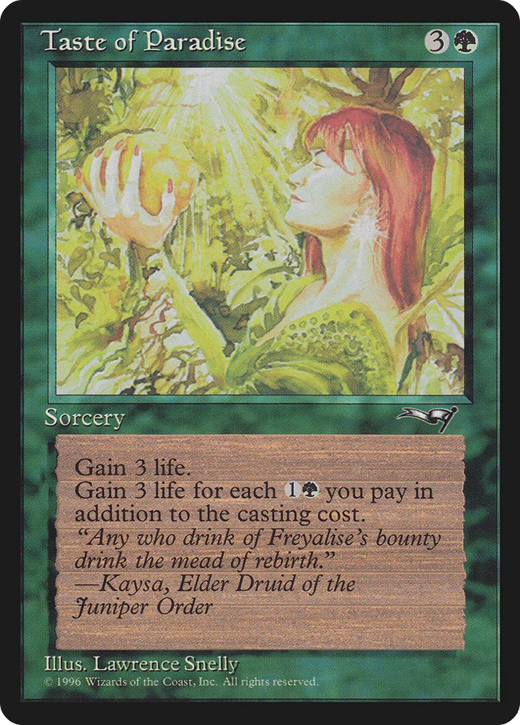 Taste of Paradise · Alliances