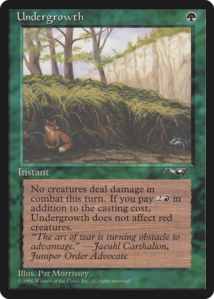 Undergrowth · Alliances