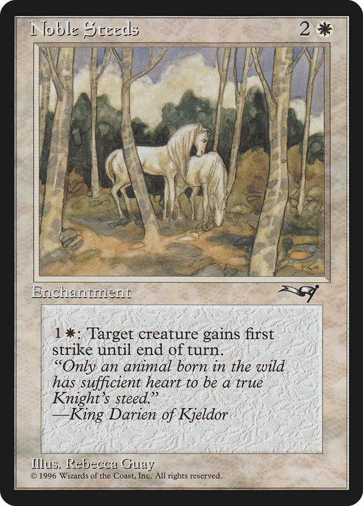 Noble Steeds · Alliances