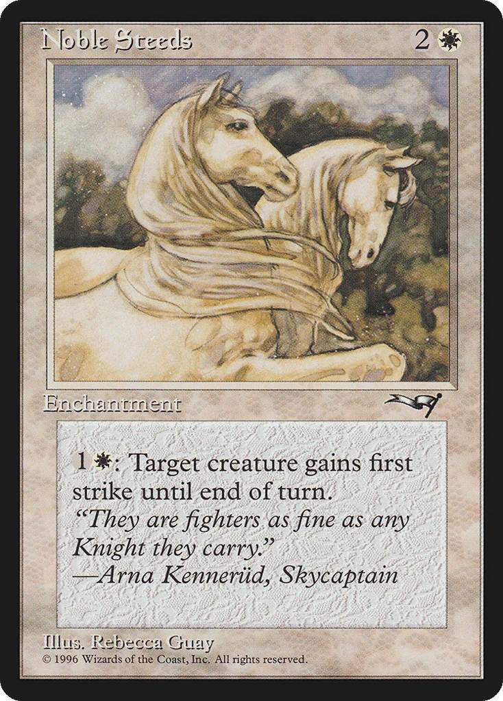 Noble Steeds · Alliances