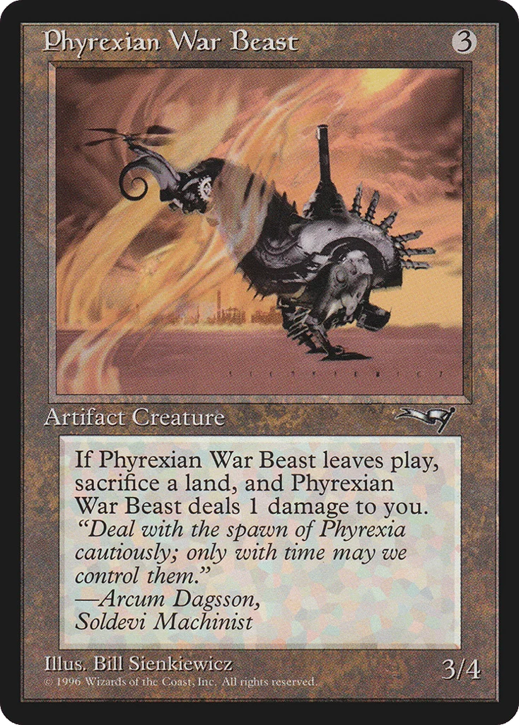 Phyrexian War Beast · Alliances