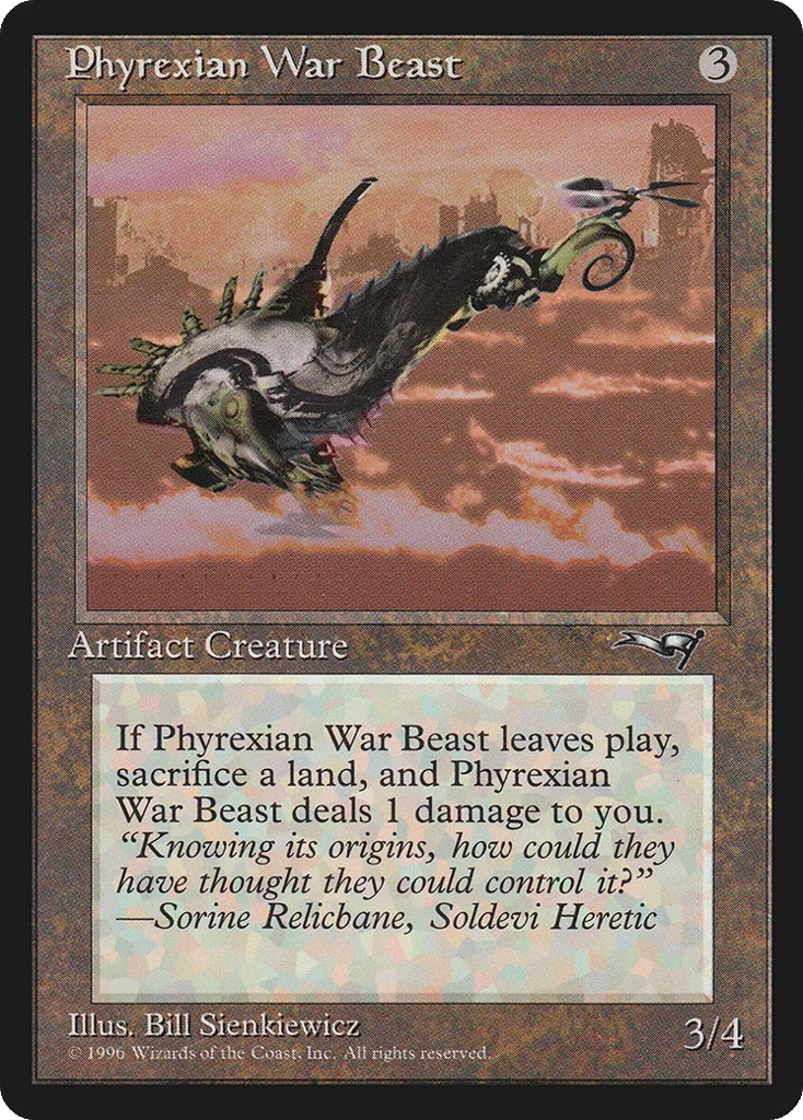 Phyrexian War Beast · Alliances