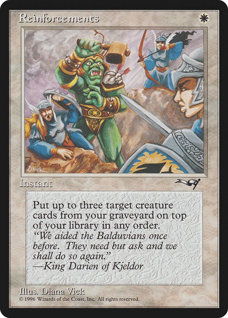 Reinforcements · Alliances