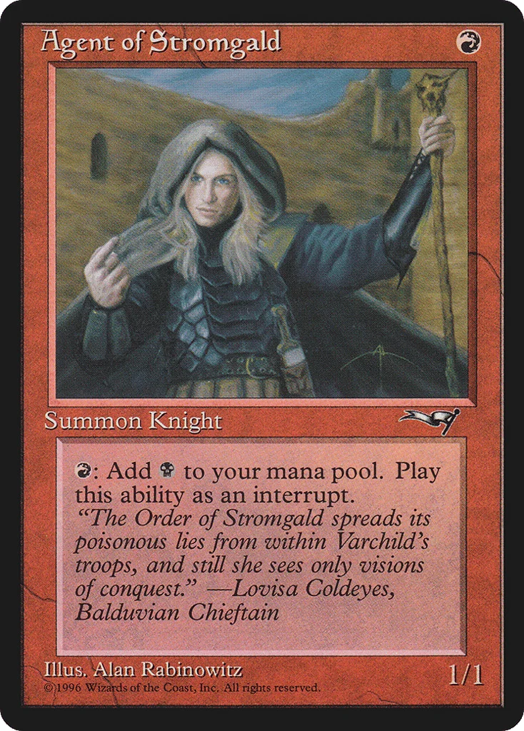 Agent of Stromgald · Alliances