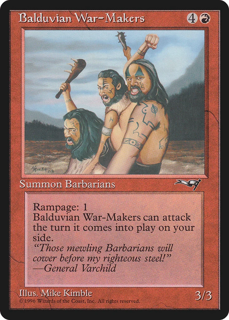 Balduvian War-Makers · Alliances