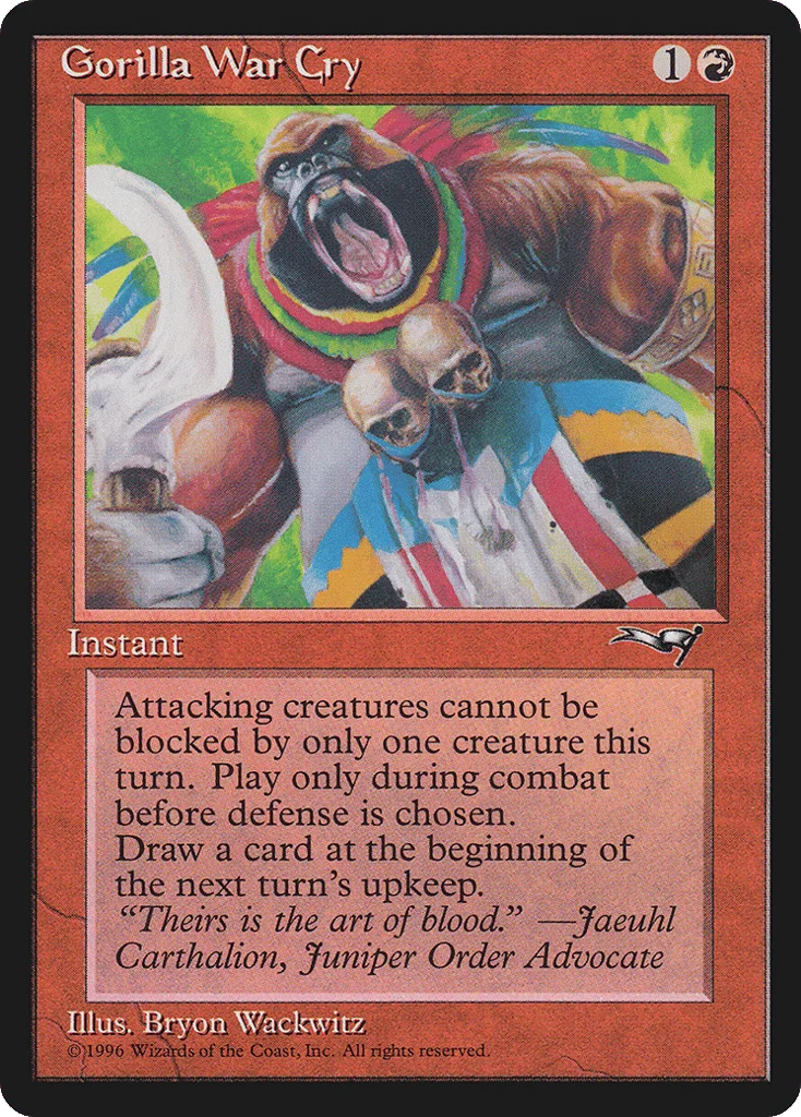 Gorilla War Cry · Alliances
