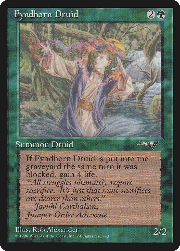 Fyndhorn Druid · Alliances