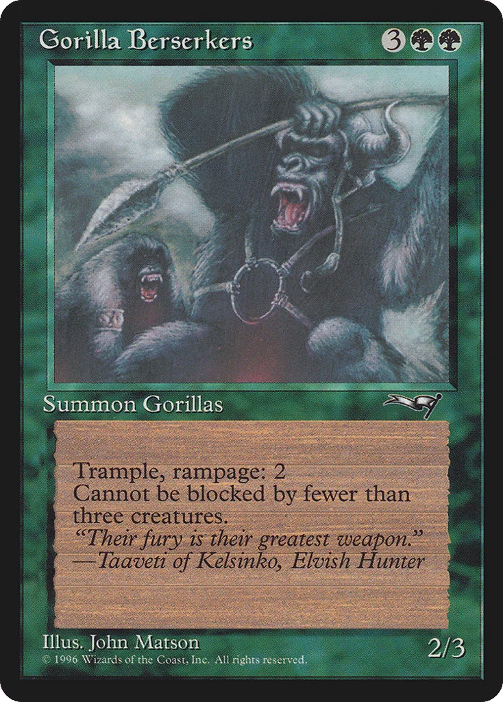 Gorilla Berserkers · Alliances