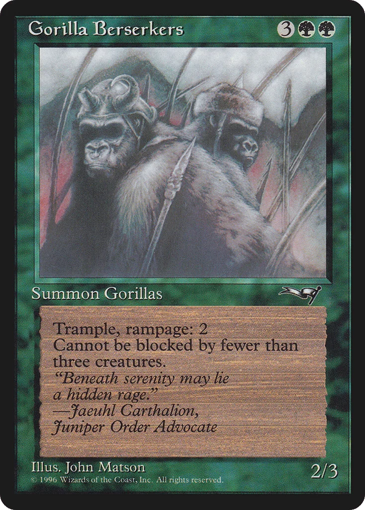 Gorilla Berserkers · Alliances