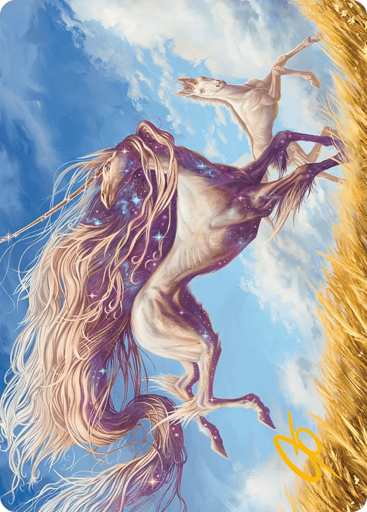 Nyxborn Unicorn · Modern Horizons 3 Art Series